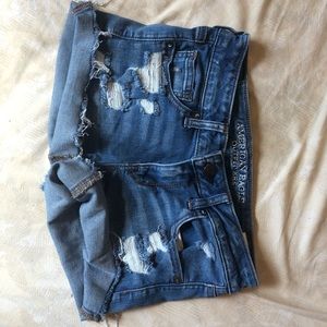 American eagle jean shorts